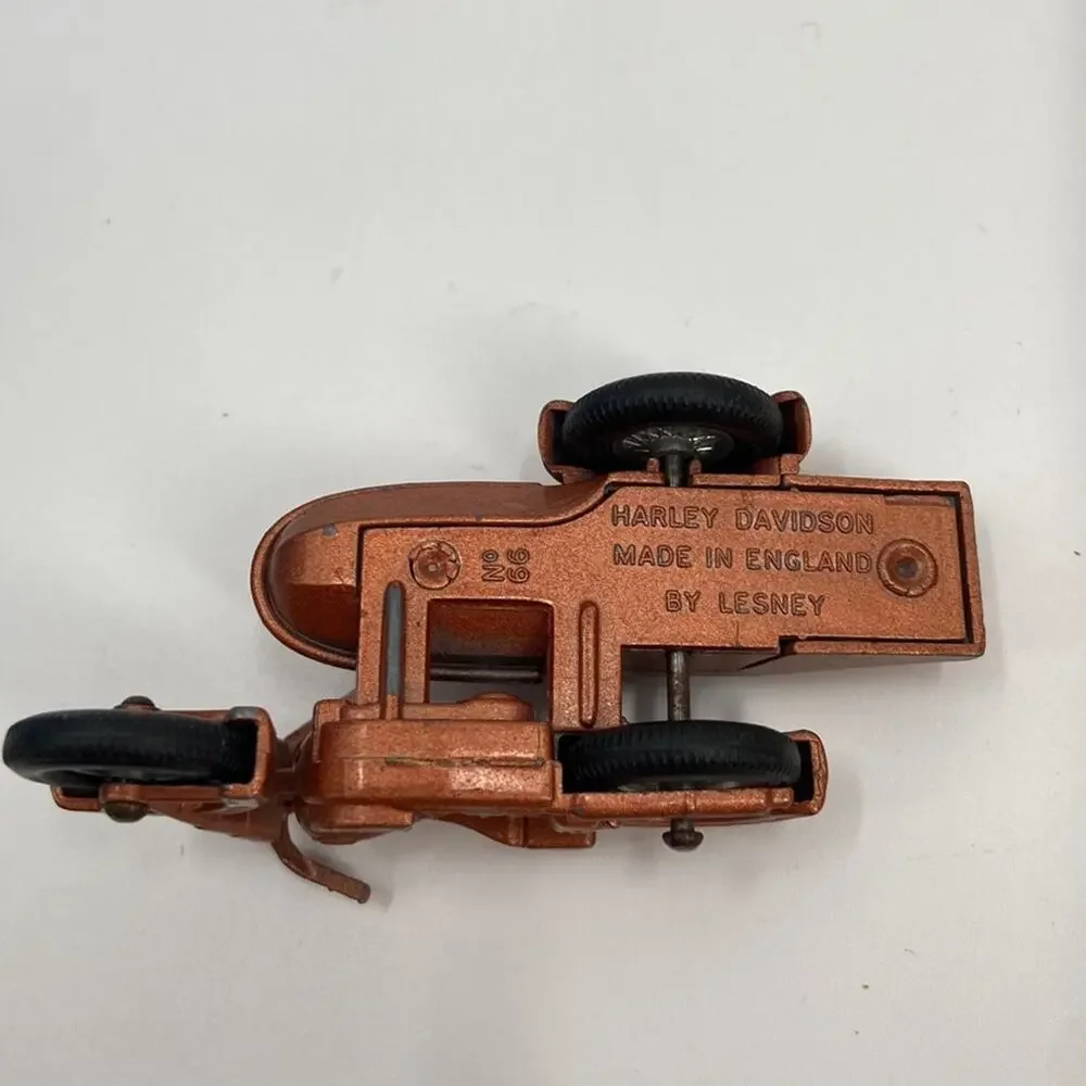 Vintage Harley Davidison copper motorcycle 66